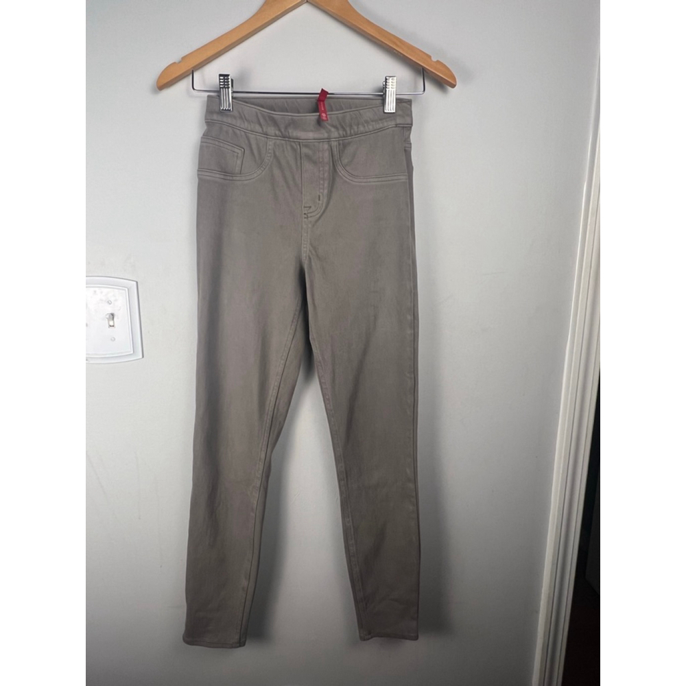 Women's Spanx Jean Leggings Earthy Taupe Size XS - Picture 3 of 7